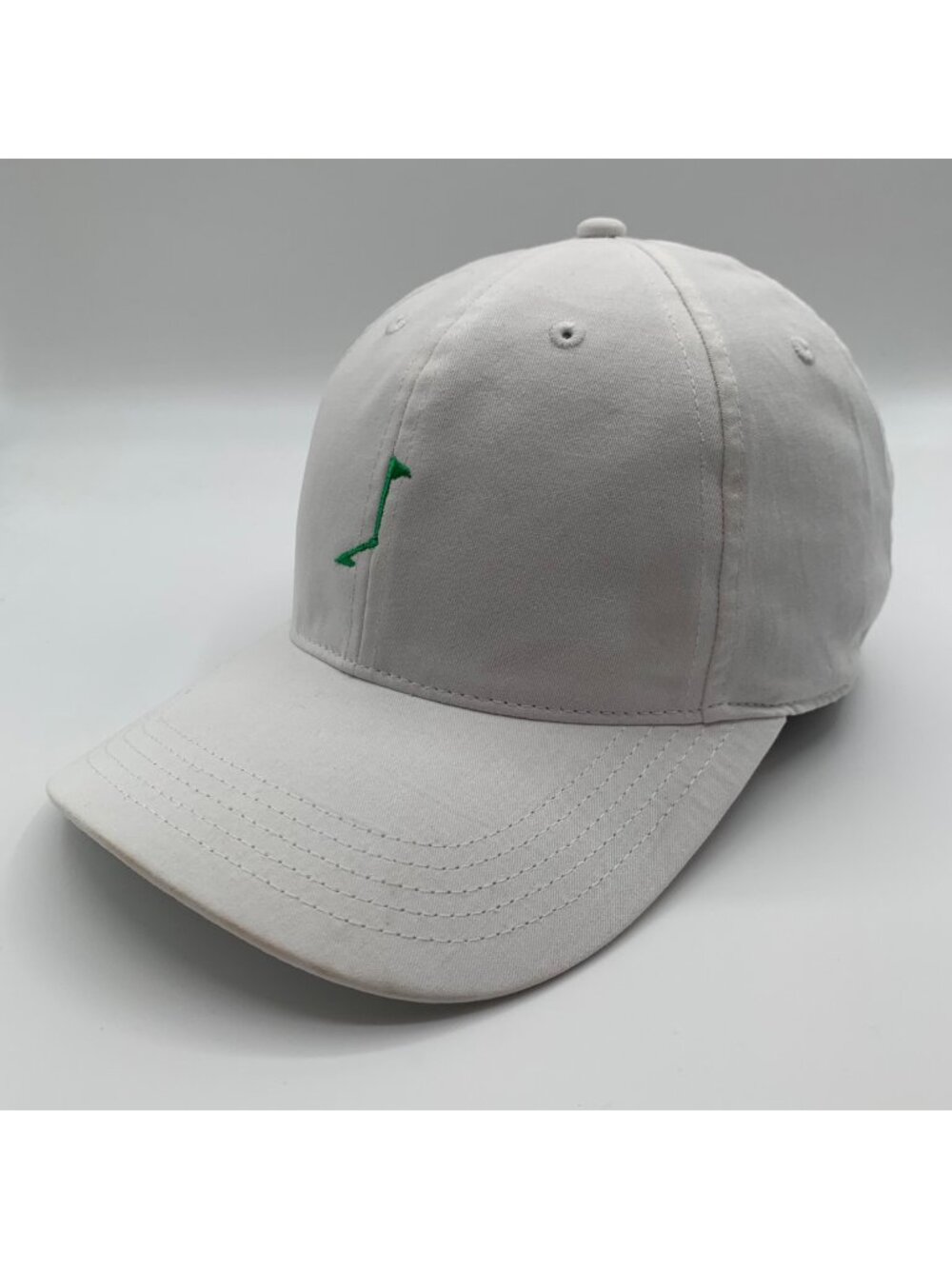 American Needle Mens White Golf Strapback Adjustable Hat